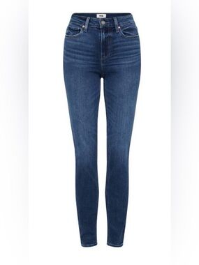 PAIGE Hoxton‎ Ankle High-Rise Skinny Jeans